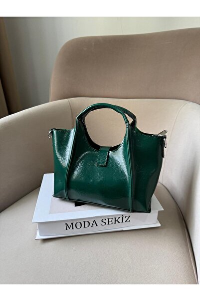 Moda Sekiz Women's Patent Leather Mini Crossbody Shoulder Bag