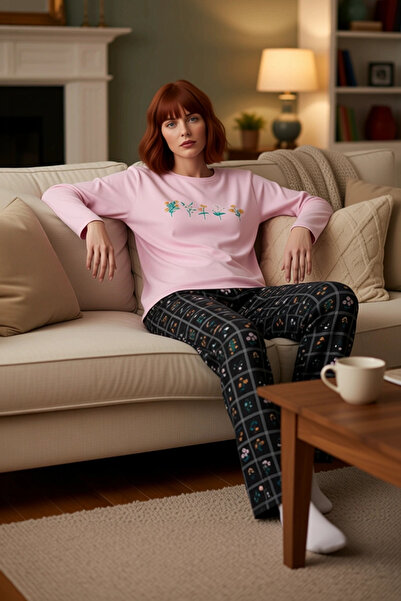 PayBuy Γυναικεία πιτζάμα με σχέδιο κορδέλας με κόκκινες πουά, λειτουργική, αν...