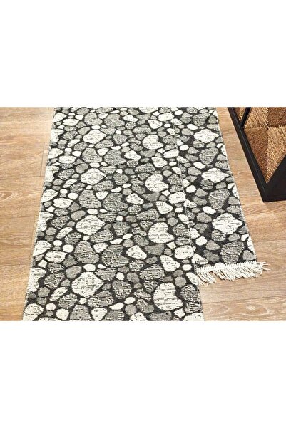 OEM 1+1 Rugs, size 60 x 150 cm, gray, Geometric 2 model