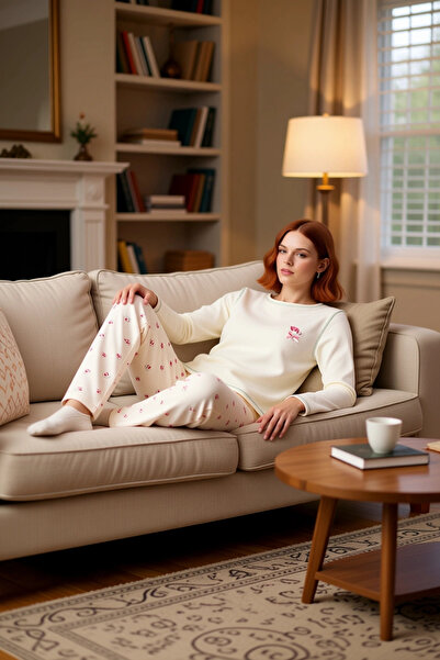 PayBuy Γυναικείο σετ πιτζάμες Teddy Bear Waffle Λειτουργικό, ανθεκτικό, ποιοτ...