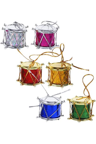 OKAVANGO 12 bucăți de decorațiuni pentru bradul de Crăciun, cu modele de Crăc...