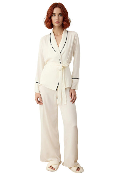 PayBuy Γυναικείο Σετ Πυτζάμες Βισκόζη διπλό πέτο Λειτουργικό Ανθεκτικό Ποιοτικό Άνετο Αισθητικό Premium