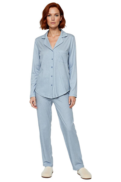 PayBuy Set de pijamale cu guler cămașă în carouri pentru femei Funcțional Durabil Calitate Confortabil Estetic