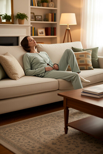 PayBuy Γυναικείο Σετ Πιτζάμες Ζακέτα κοτλέ Λειτουργικό Ανθεκτικό Ποιοτικό Άνε...