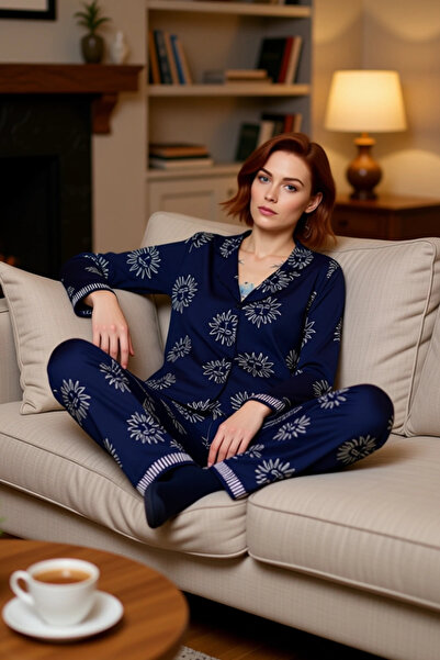 PayBuy Women's Galaxy Printed Shirt and Pants Pajamas Set Functional Durable Quality Sports