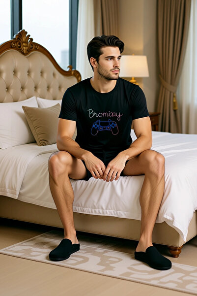 PayBuy Ανδρική κονσόλα παιχνιδιών με τύπωμα Σετ πιτζάμες Λειτουργικό Ανθεκτικό Ποιότητα Άνετο Αισθητικό Κομψό