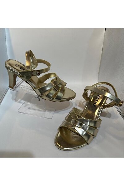 Bronz High-quality women's heeled sandals in multiple colors