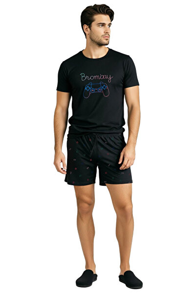 PayBuy Ανδρική κονσόλα παιχνιδιών με τύπωμα Σετ πιτζάμες Λειτουργικό Ανθεκτικό Ποιότητα Άνετο Αισθητικό Κομψό