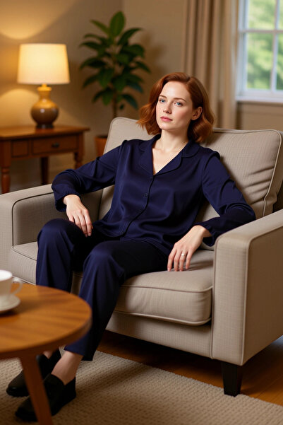 PayBuy Ženska Košulja kragna pidžama sa detaljnim dizajnom, funkcionalna, izd...