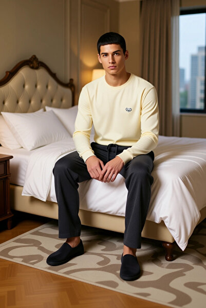 PayBuy Σετ πιτζάμες με μακρυμάνικο λαιμόκοψη με κέντημα ζώων Γυναικεία λειτουργική ανθεκτική ποιότητα