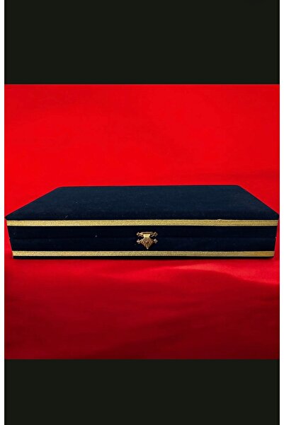 Zen Hand Design Çok Amaçlı Kadife Kutu Sunumluk, Tesbih , Tepsi,