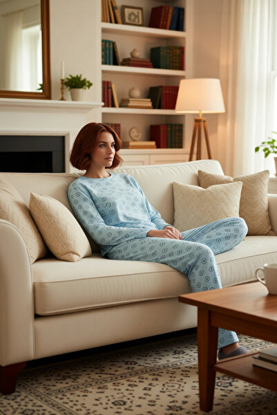 PayBuy Women's Teddy Bear Cotton Pajama Set Functional Durable Quality Comfortable Aesthetic Comfortable