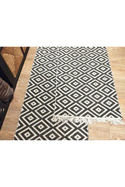 OEM 1+1 Rugs, 60 x 150 cm, gray Geometric