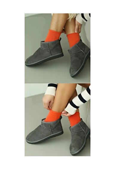 maxxi Μίνι σουέντ μπότες με γούνα εσωτερικά, χειμερινό μοντέλο UG