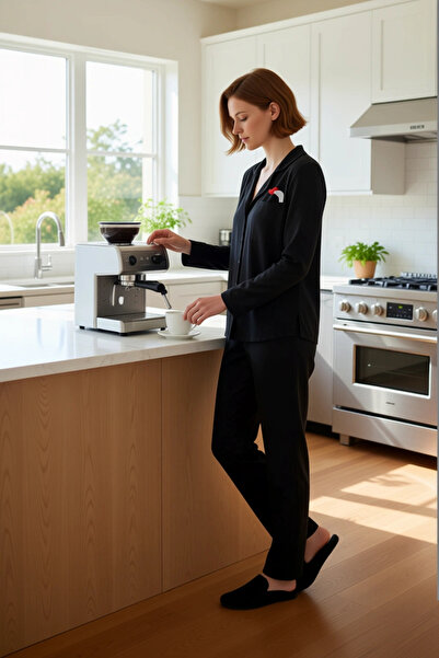 PayBuy Women's Heart Printed Shirt and Pants Pajama Set Functional Durable Quality Comfortable