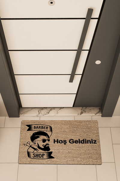 Dormot Yüksek Kaliteli Dijital Baskı, İş Yeri Karşılama, Berber, Erkek Kuaför...