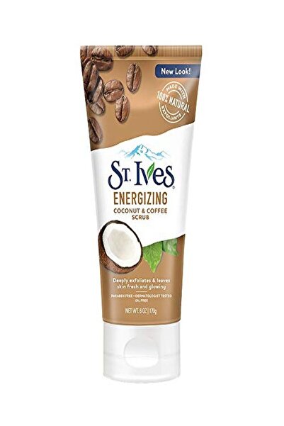 St. Ives مقشر جوز الهند والقهوة المنشط 170 جرام