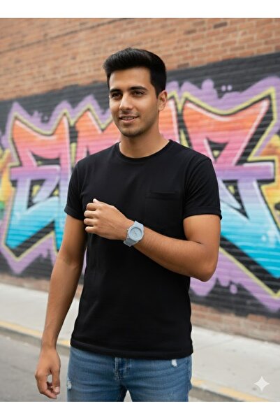 MACON Men's Quartz Watch - Classic Round Dial, Casual and Practical Style with Arabic Numerals