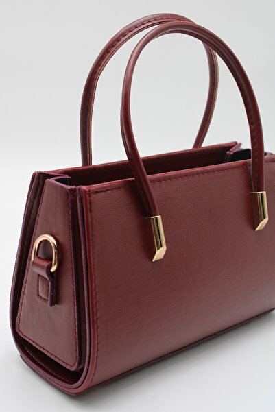 LASSO -Women's Burgundy Small Size Stylish Hand, Arm, and Shoulder Bag