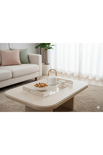 Generic A set of versatile serving trays with an elegant design