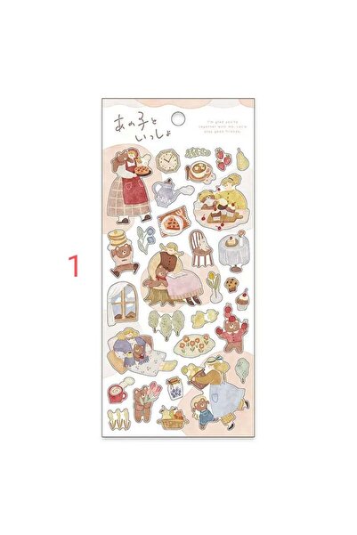 İthal Autocolant E3-Mindwave 1 pagină cu viața fetelor, Număr: 3