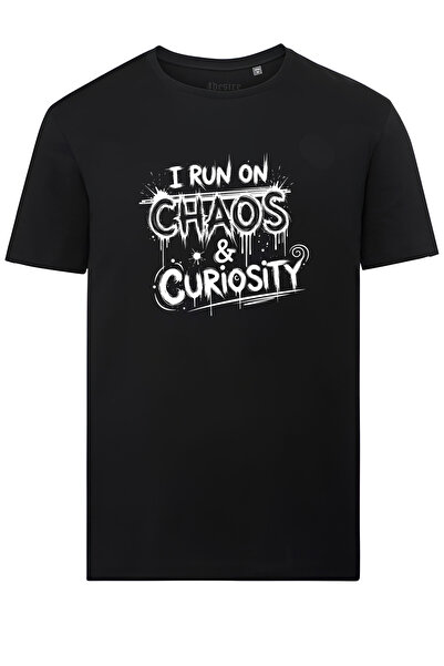 4desire.ro Tricou barbati CHAOS Ink, Classic Regular Fit, Bumbac 100%, Vegan ...