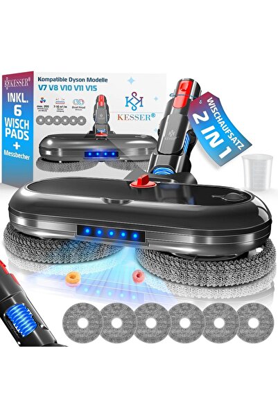 KESSER Mop for Dyson mop wet dry mop head V7 V8 V10 V11 V15