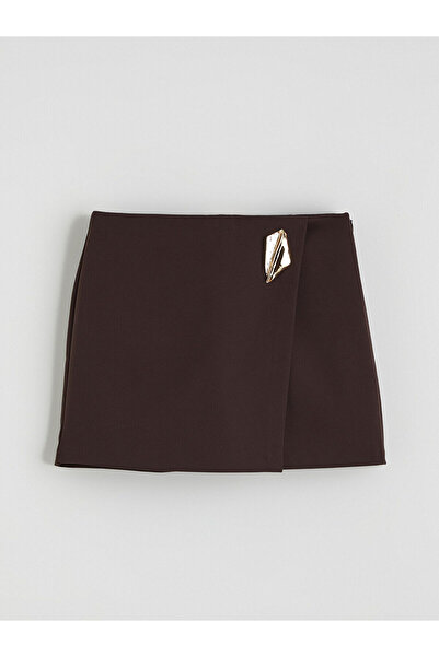 LC Waikiki Peak Yeni Sezon Beli Fermuarlı Şort Etek