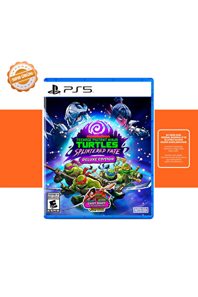 Sony Teenage Mutant Ninja Turtles Splintered Fate Deluxe Edition - PS5 Oyun [...