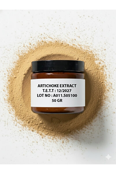 Qfit Enginar Ekstraktı ( Artichoke Extract ) Toz Hammadde 50 gr | Saf ve Kons...
