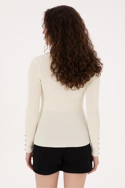 U.S. Polo Assn. U.S. Polo Assn. Half Turtleneck Ex. Slim Knitwear Women's Sweater