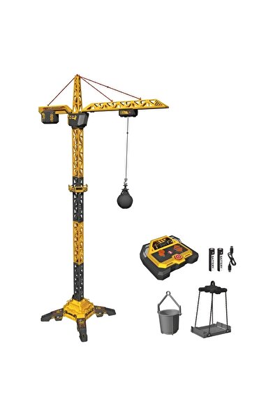Dickie Toys Uzaktan Kumandalı 360 derece Dönen Titan Vinç 150 CM LİSANSLI OYUNCAK