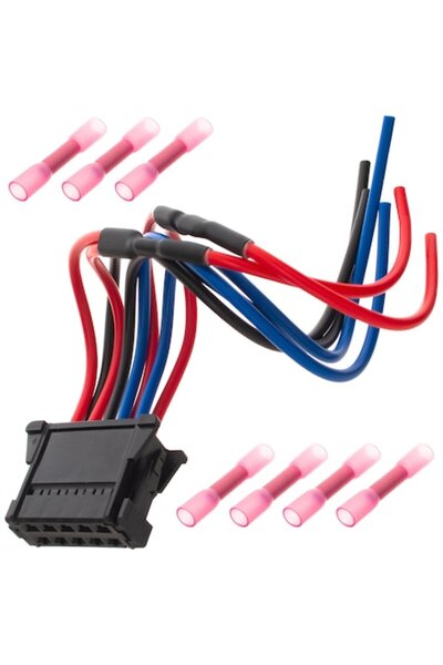 Autowag Cablaj conector rezistor cu 8 pini - pentru Renault Clio III/Grand Sc...