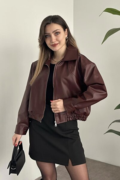 BELİZMOD سترة جلدية نسائية من فيفيان بيلدن