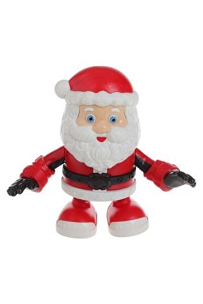 OEM Interactive Christmas Figurine - Santa Claus with Red Coat, Movement, Sound & Light, 19 cm