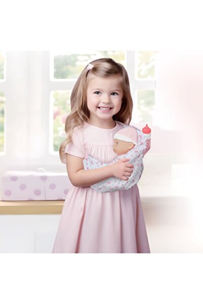 OEM Baby Doll with Accessories and Baby Carrier 30cm