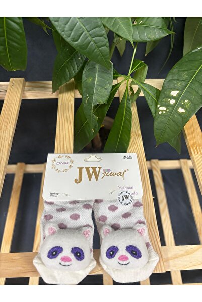 NurcanBebe Animal figured accessorized socks