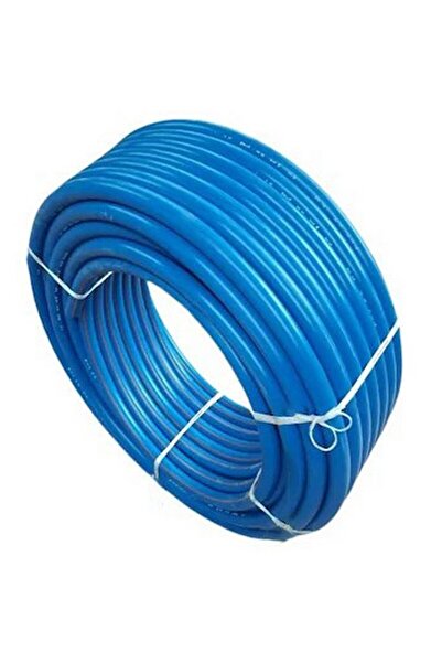 ÇAĞLAYAN PLASTİK Mavi Kangal Boru 32mm 10 Atü 100 Metre-İçi Beyaz kaplama kangal boru