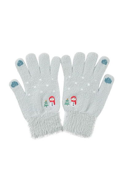 Techsuit Mănuși de damă Techsuit, albastre, 21 cm, ST 0011