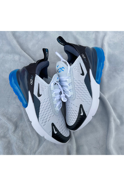 Nike AirMax 270 Football Grey Blue Sports Shoes