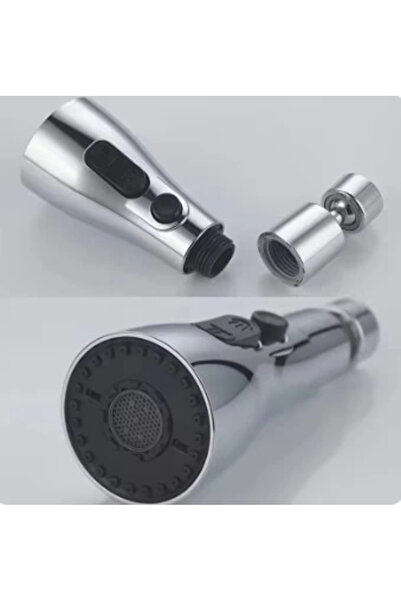 soonaksesuar Practical 3-Function Metalic Faucet Head