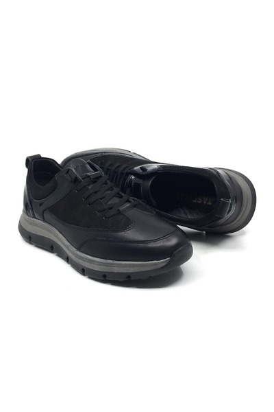 Taşpınar Ayakkabı 100% Genuine Leather Orthopedic Men's Winter Comfortable Daily New Season Sports Shoes 40-44