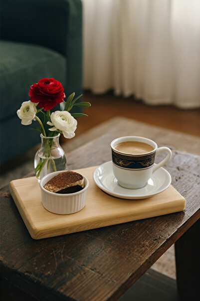 Grootland 2-Piece Wooden Presentation Stand, Coffee Presentation, Snack Plate, Cheese Presentation, Soap Dish, Serving, Coaster