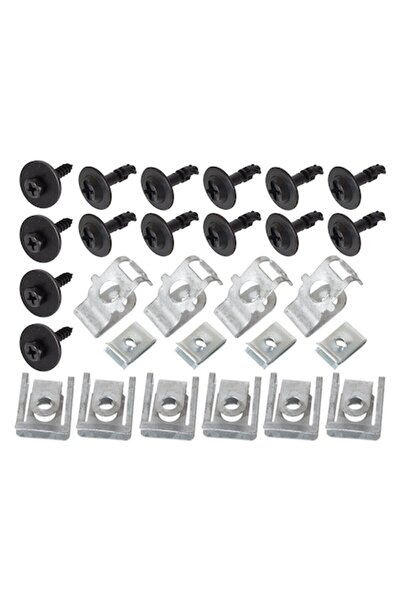 Autowag Set de 28 de cleme pentru capacul motorului, — Audi A4 B8 (2007-2015)...