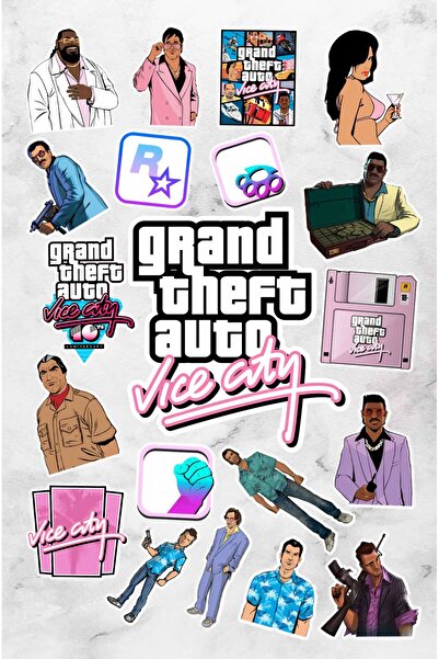 hediyenebak مجموعة ملصقات ذات طابع فيس سيتي |   ملصق للكمبيوتر المحمول والكمبيوتر الشخصي والتابلت والهاتف والدفتر ومجلة البوليت جورنال