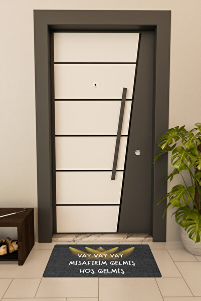 Dormot High-Quality Digital Printing, Humorous Wow Wow Wow Welcome Themed Doormat