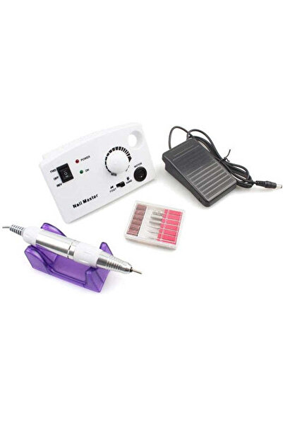 Cosmeticos Burghiu profesional pentru manichiură 402, 35000 rotații - alb