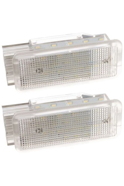 Autowag Becuri LED pentru interior, set de 2, 3528 SMD, 78x32x22mm, pentru Pe...