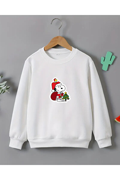 haha New Year's Themed Printed Long Sleeve T-Shirt for Children