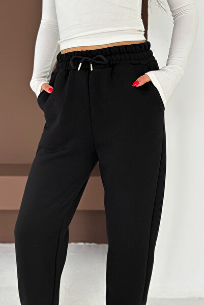 Noa Noa Γυναικείο παντελόνι Jogger με ψηλή μέση – Soft Motion